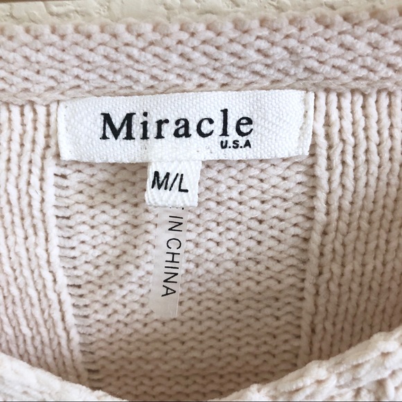 Adorable cropped ribbed knit sweater - Picture 7 of 8